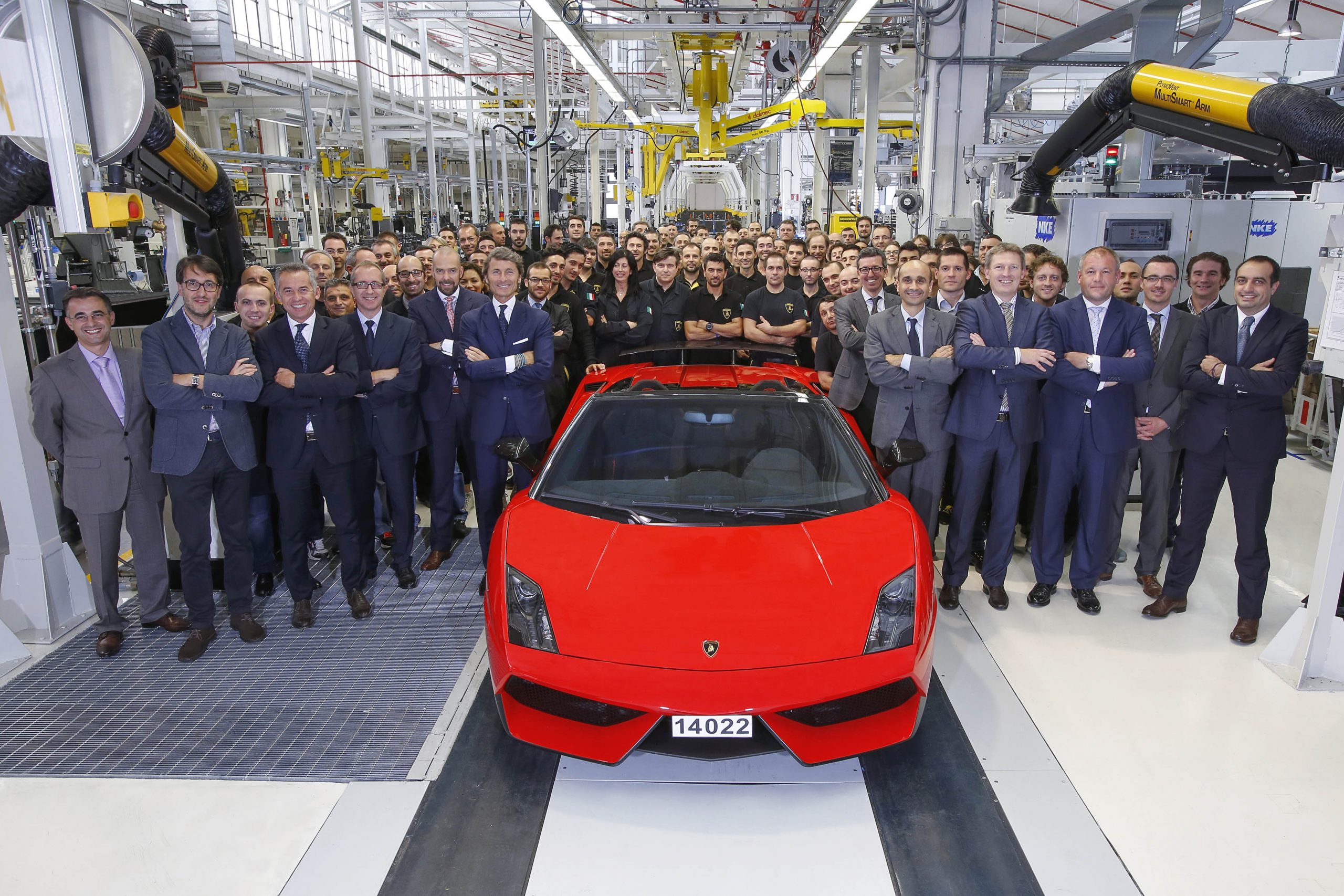 Lamborghini Gallardo despede-se com recorde