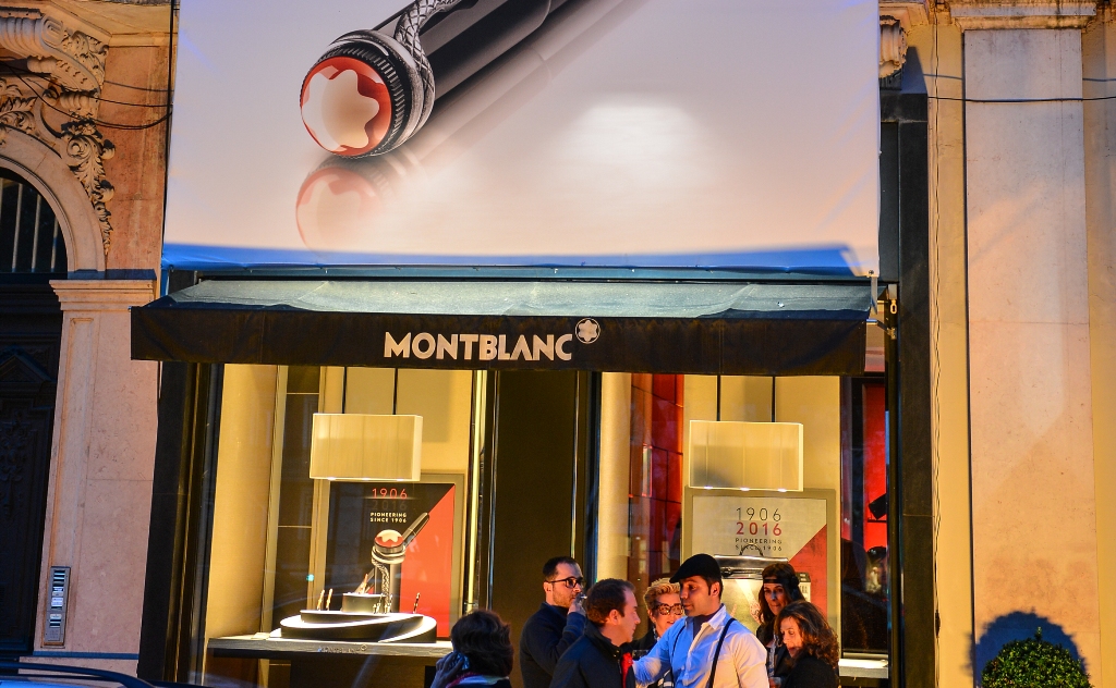 Montblanc leva a cor e o estilo Art Nouveau à Avenida da Liberdade